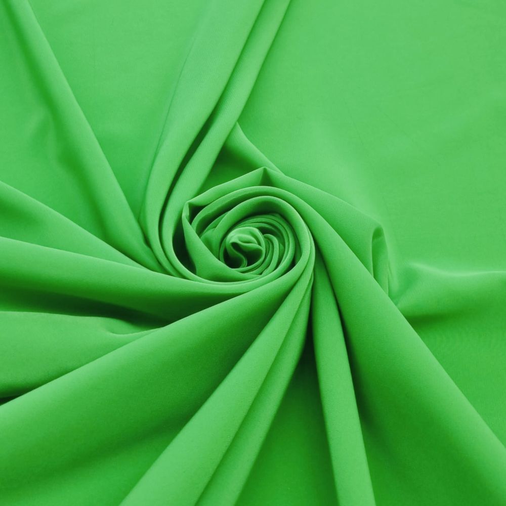Tissu crêpe de soie - Vert flashy