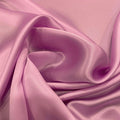 Tissu satin demi-soie - rose vif