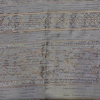 tissu brocart saumon maroc robe élégante femme
